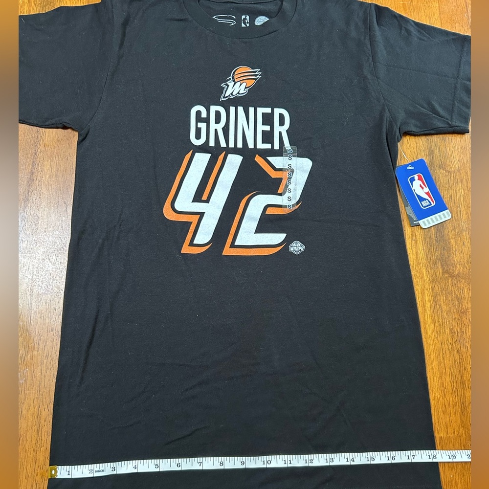 Phoenix Mercury WNBA Shirt | Brittney Griner #42 Tee | Women Small |NBA Licensed - Picture 10 of 11